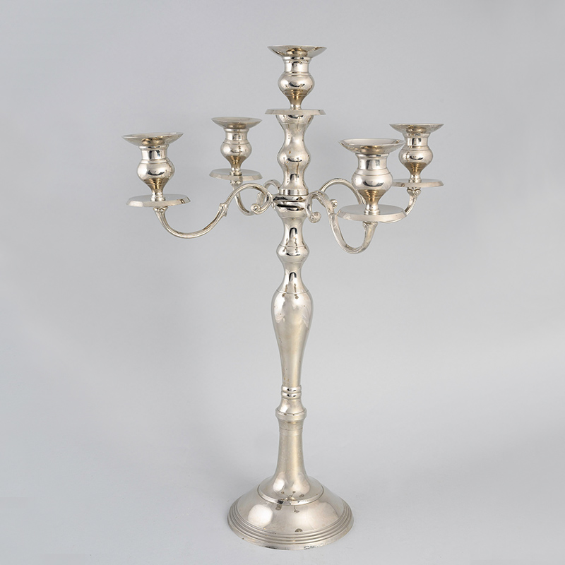 Kerzenständer chrom 64 cm